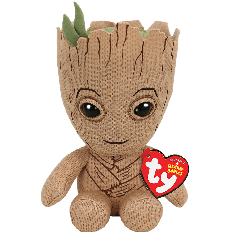 Ty Beanie Babies 8 Inch Groot Marvel Plush Toy