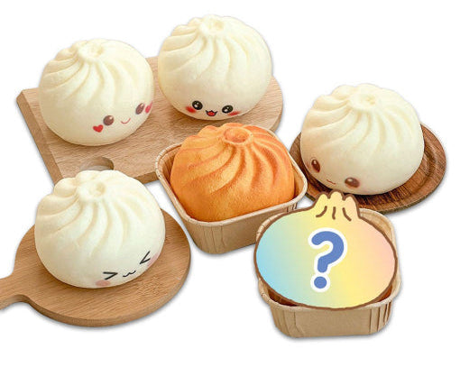 Find the Grilled Dumpling! 3 Inch Slow Rise Squishy Sensory Toy