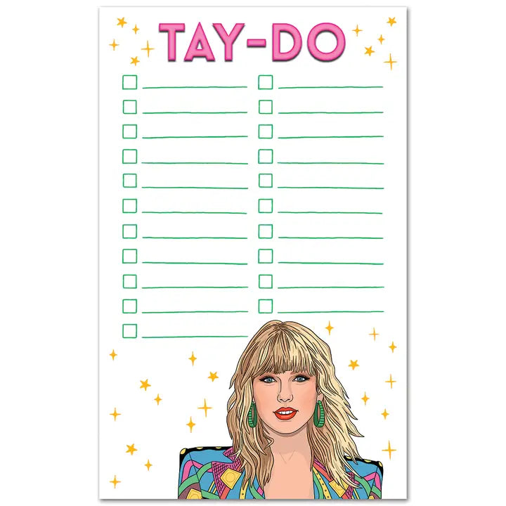 Tay-Do List Notepad by The Found