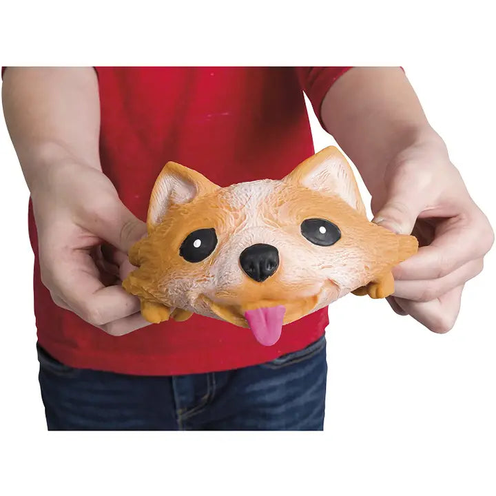 Toysmith Squishy Pups 4.5 Inch Squishy Sensory Fidget Toy
