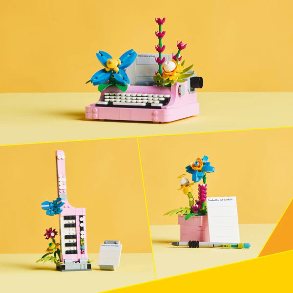 LEGO® Creator 3in1 Typewriter with Flowers 31169