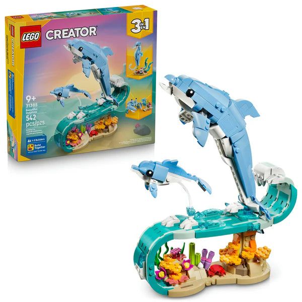 LEGO® Creator 3in1 Sea Animals: Beautiful Dolphin 31385