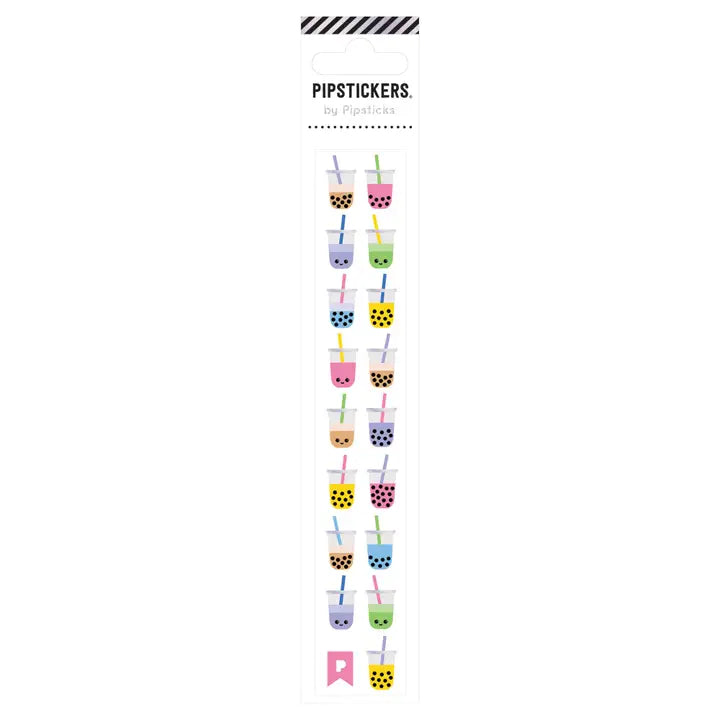 Pipsticks Boba Tea Minis Sticker Sheet
