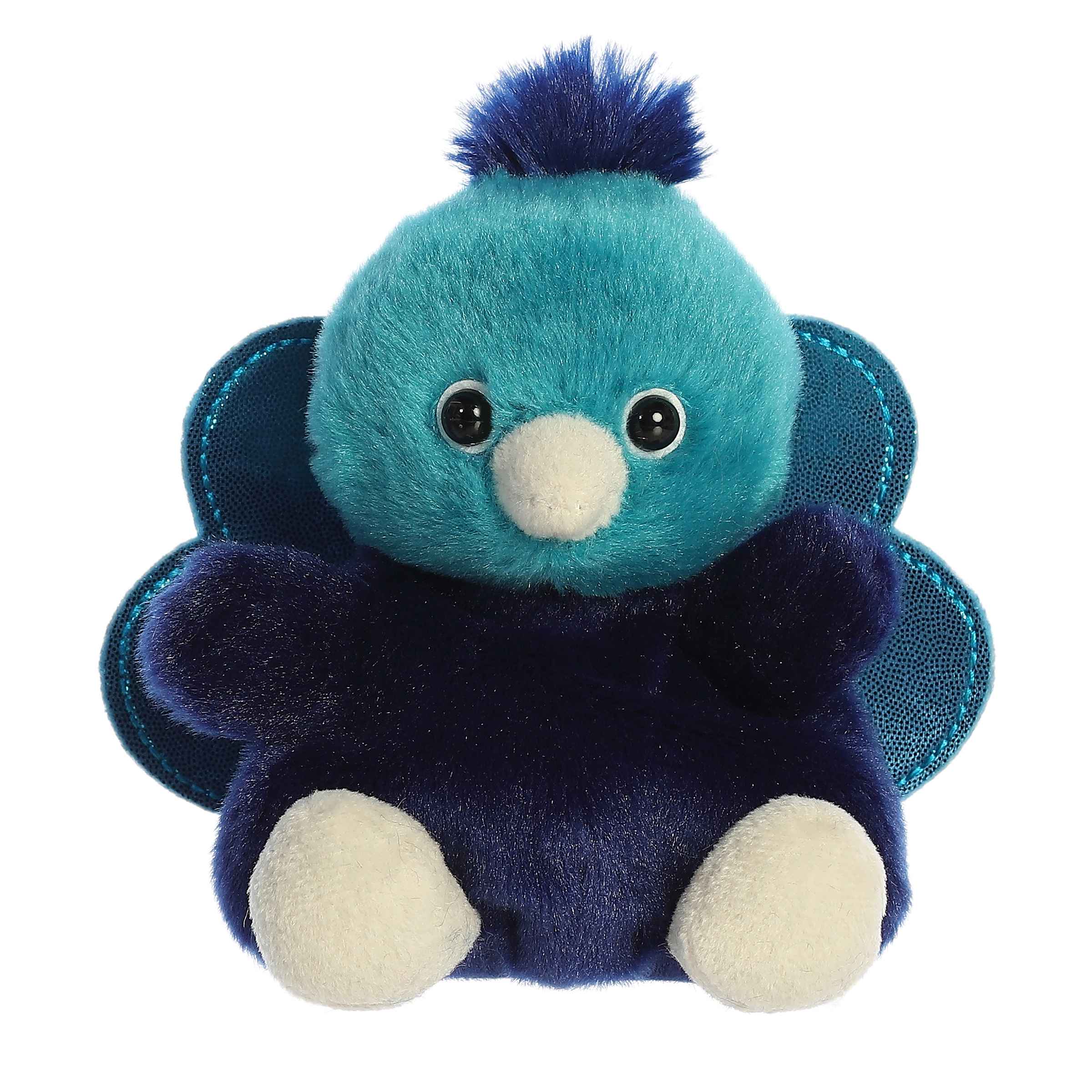 Palm Pals 5 Inch Elton the Peacock Plush Toy