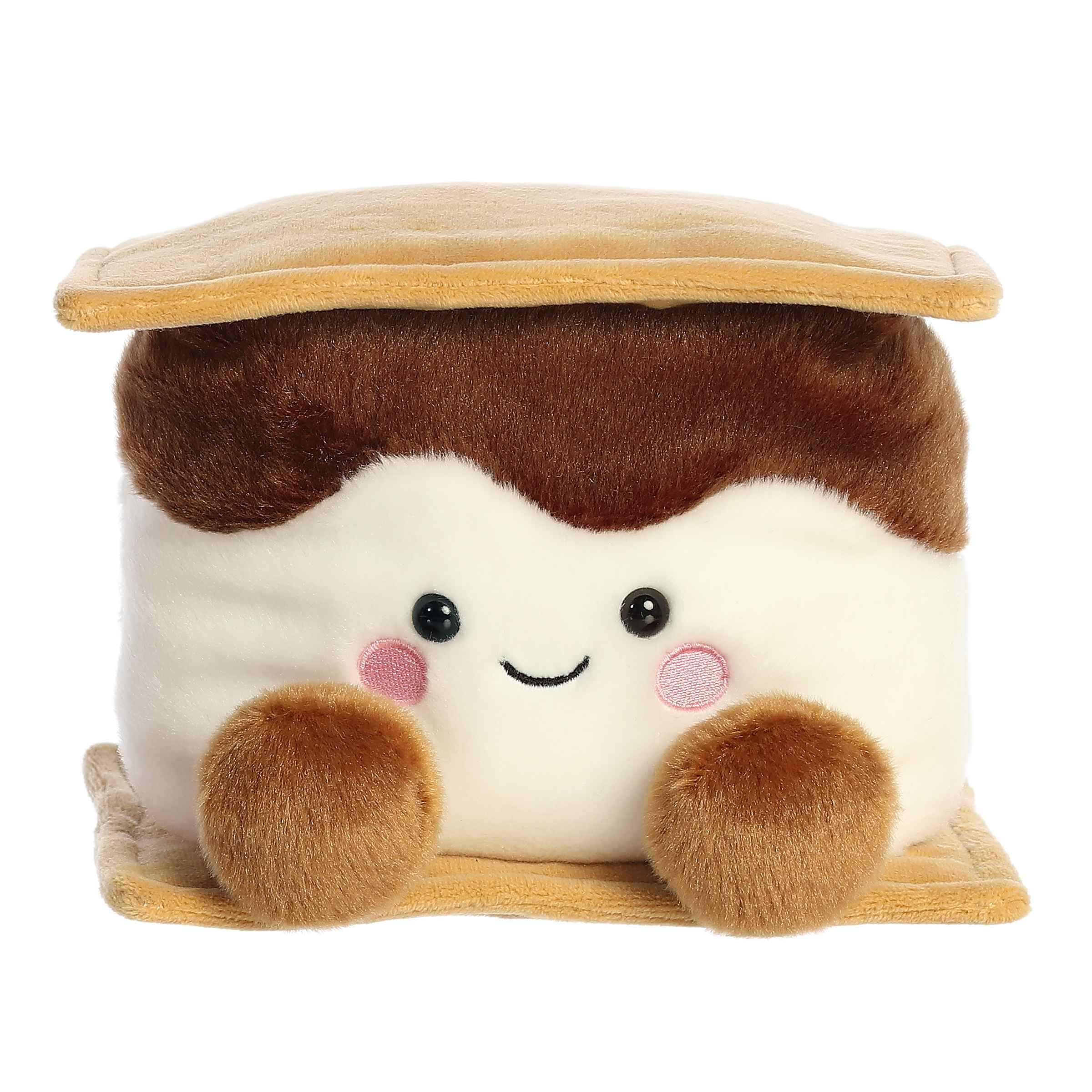 Palm Pals Party Sized 8 Inch Toastee the Smore Plush Toy – Owl and ...