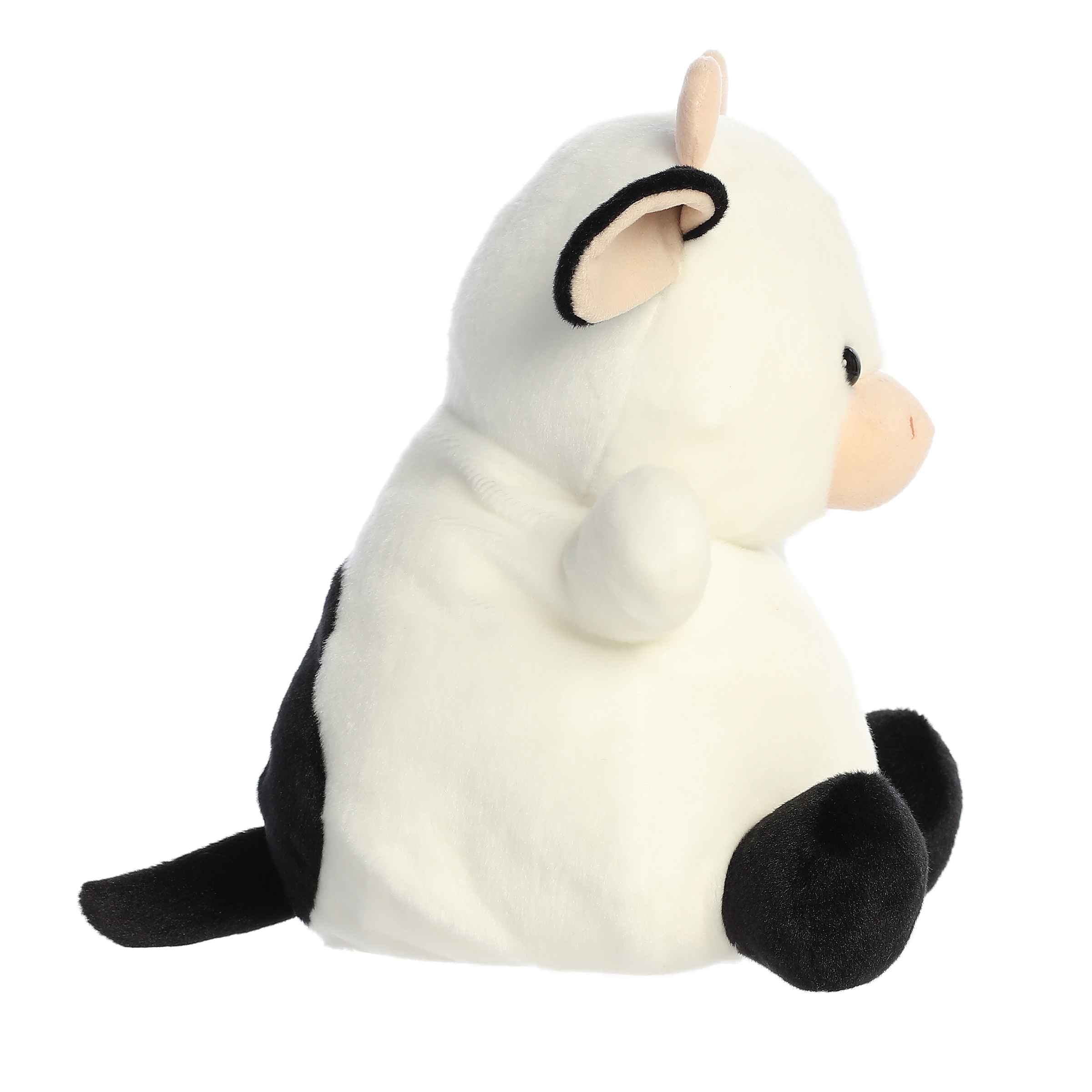 Palm Pals Party Sized 13 Inch Sweetie the Cow Plush Toy