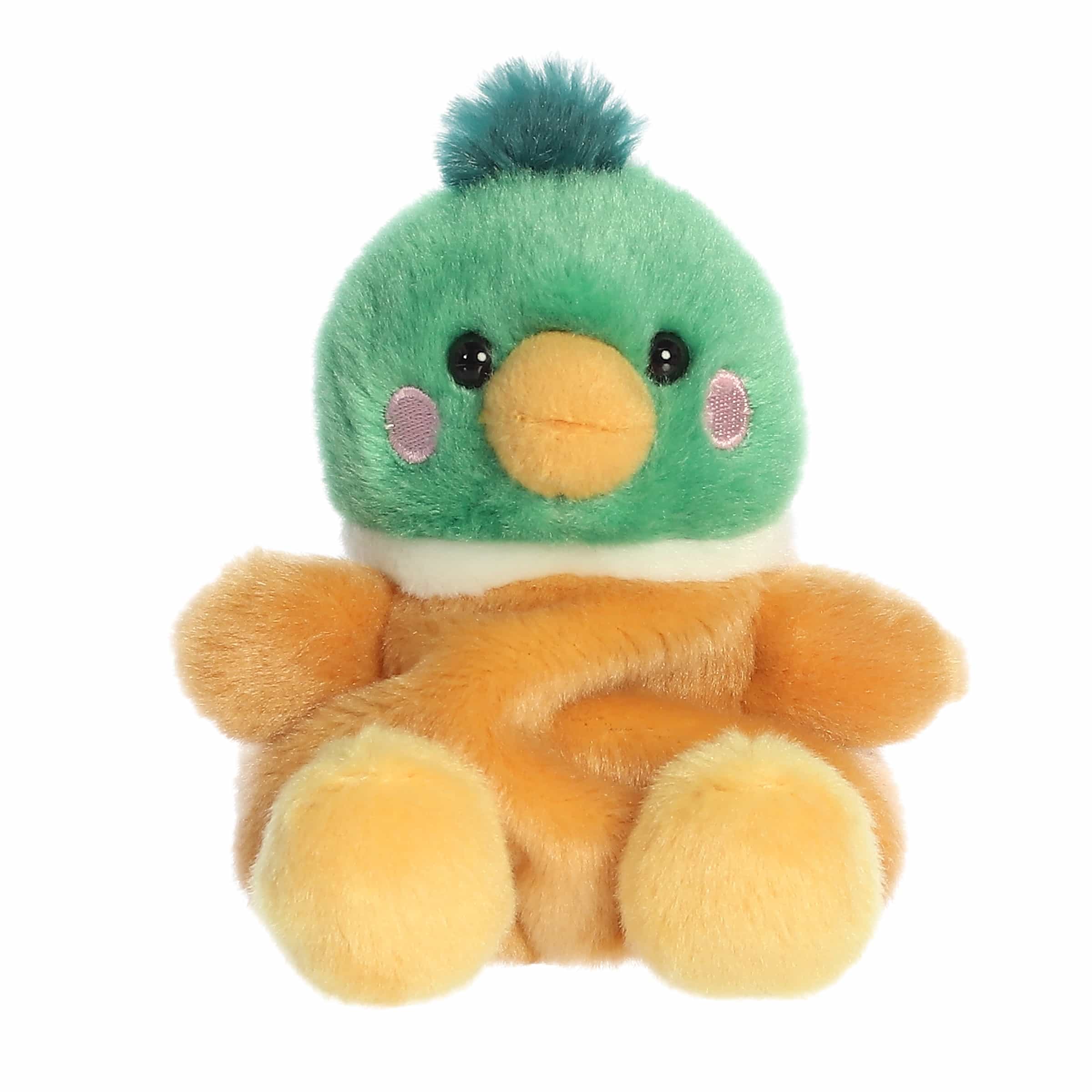 Palm Pals 5 Inch Puddles the Mallard Duck Plush Toy