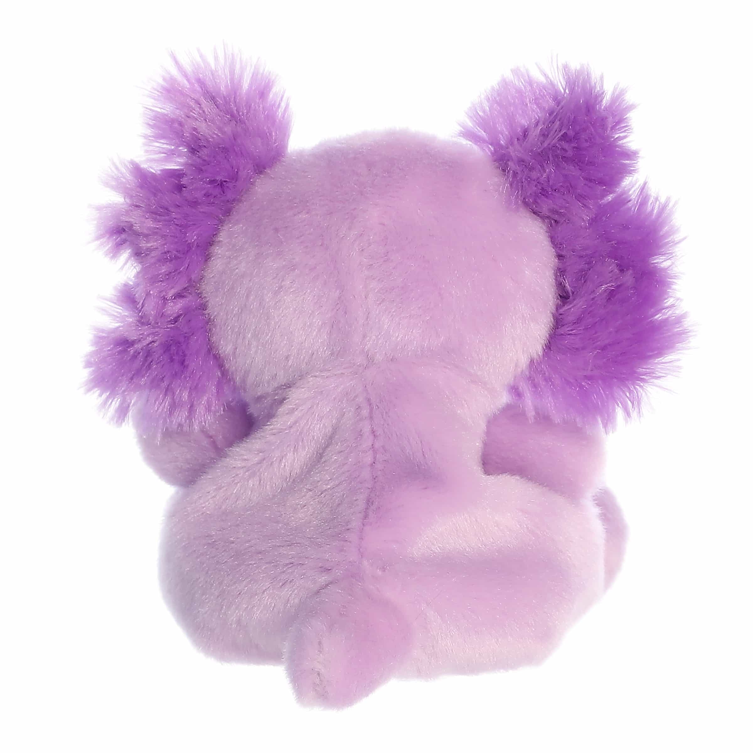 Palm Pals 5 Inch Xavier the Purple Axolotl Plush Toy