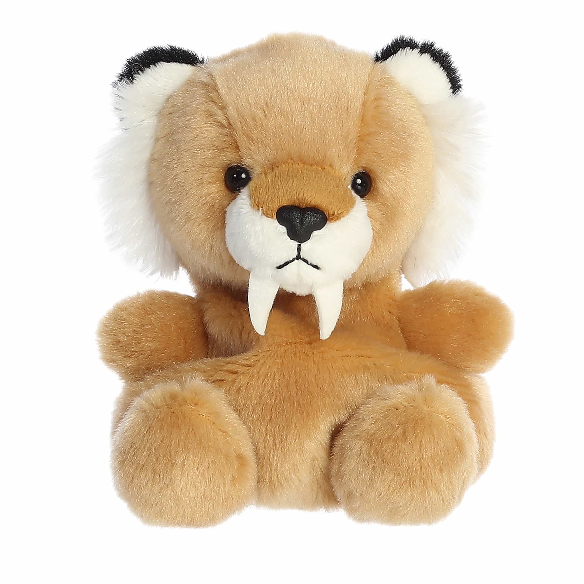 Palm Pals 5 Inch Ash the Sabre Tooth Tiger Plush Toy