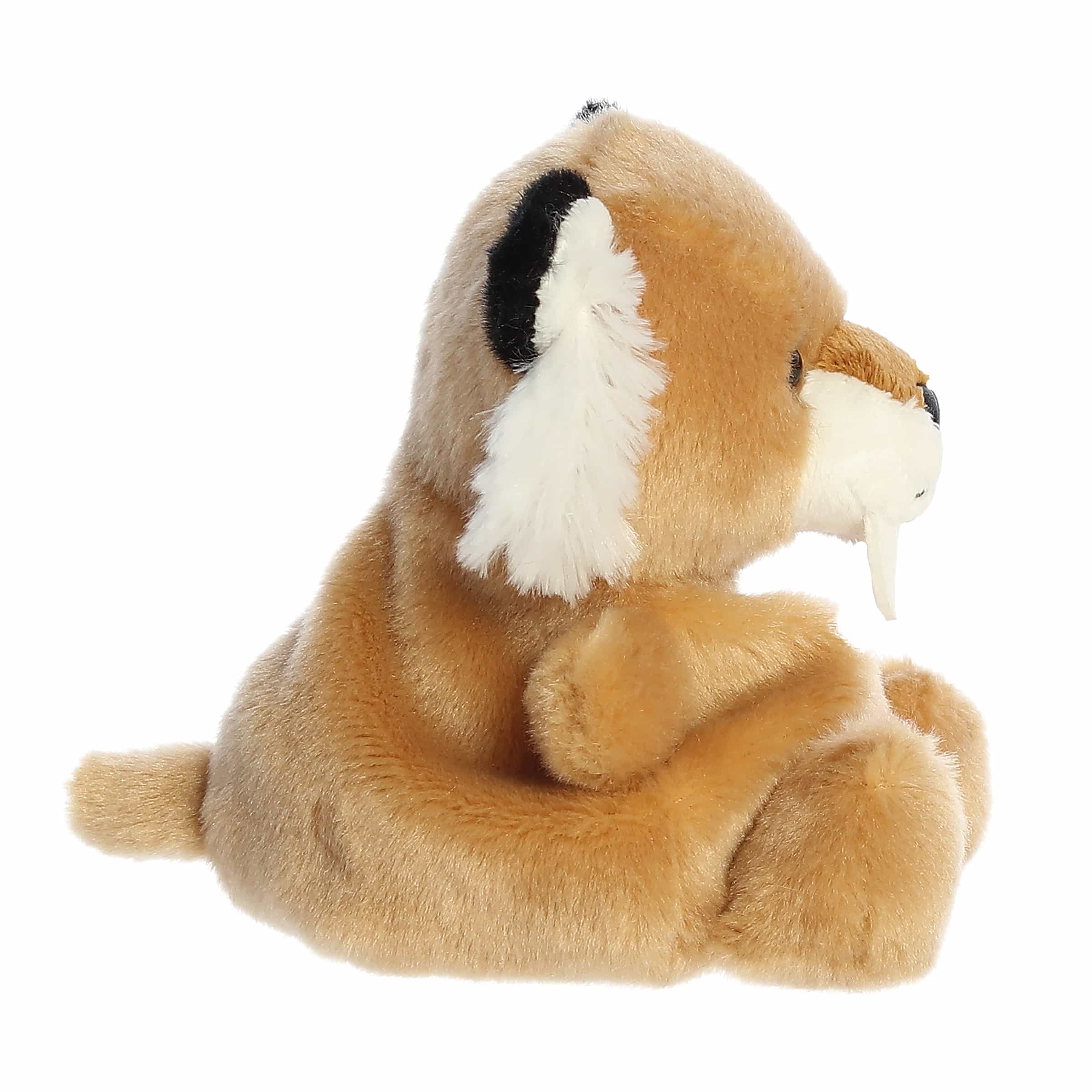 Palm Pals 5 Inch Ash the Sabre Tooth Tiger Plush Toy