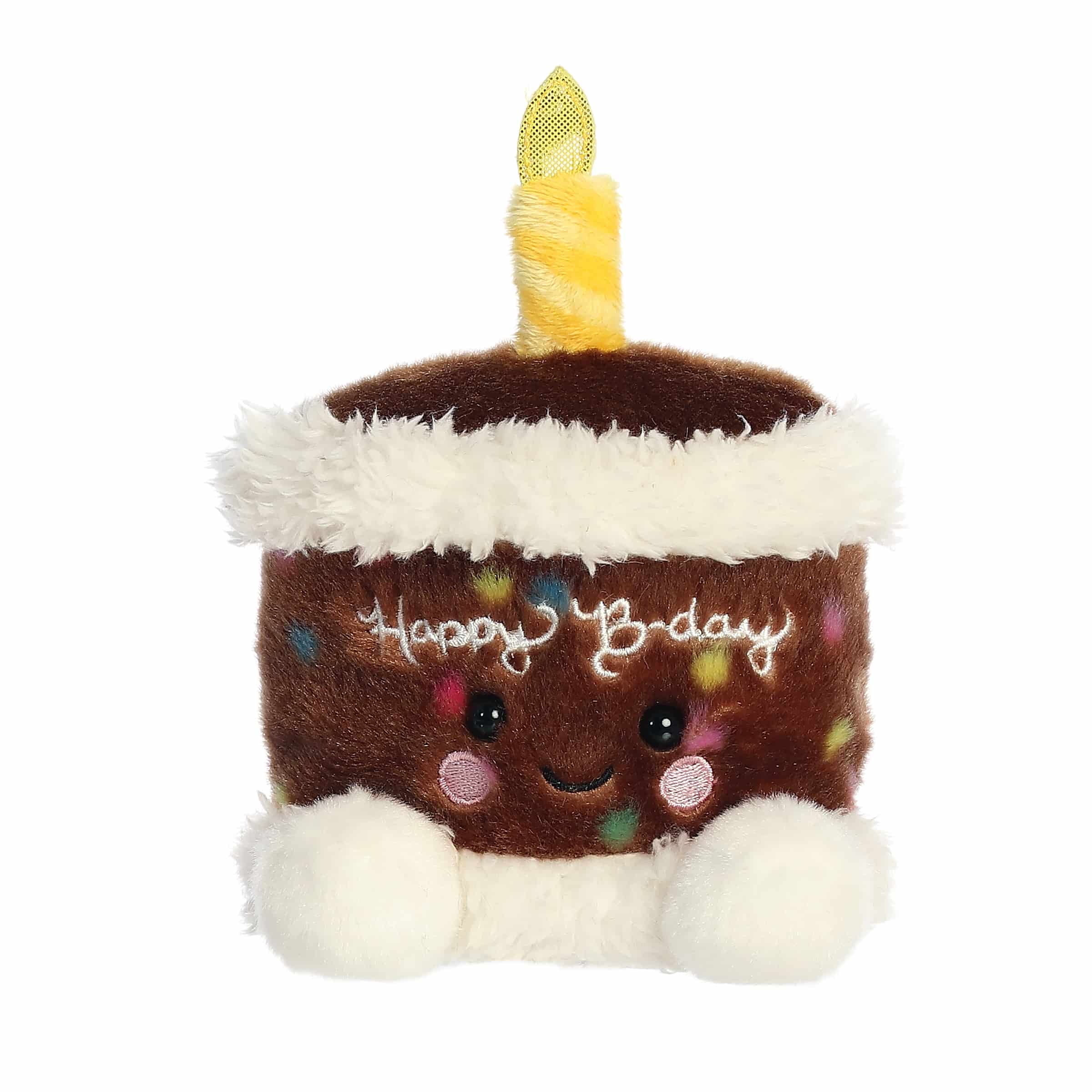 Palm Pals 5 Inch Choco the Birthday Cake Plush Toy
