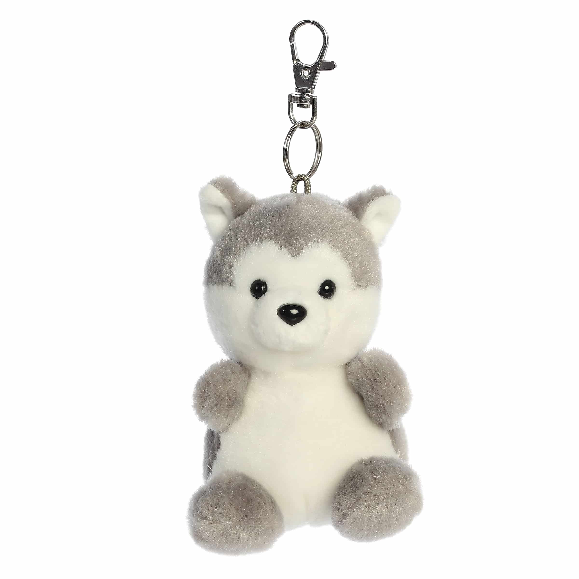 Palm Pals 4 Inch Clip - Busky the Husky – Owl and Goose Gifts