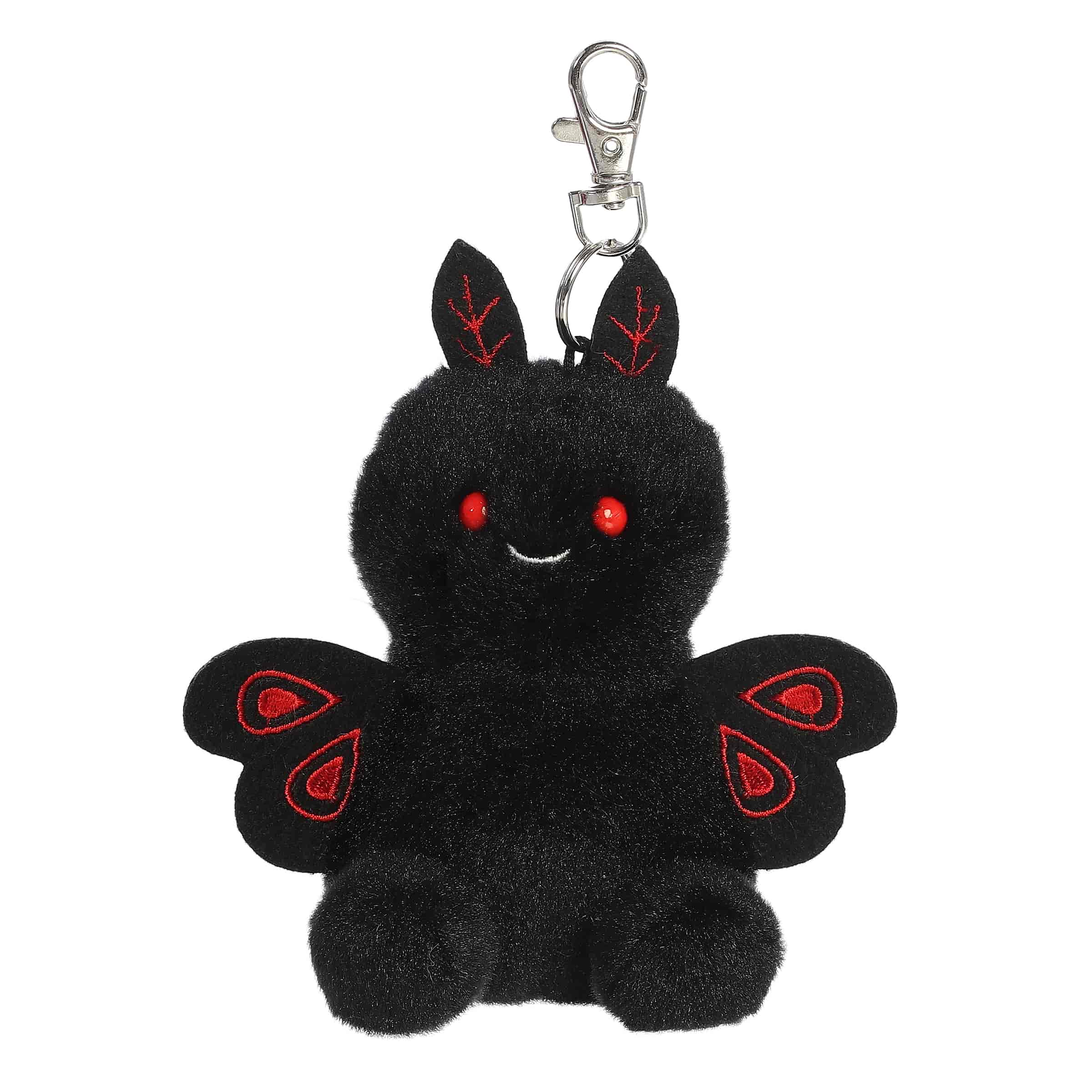 Palm Pals 4 Inch Mortimer the Mothman Plush Clip