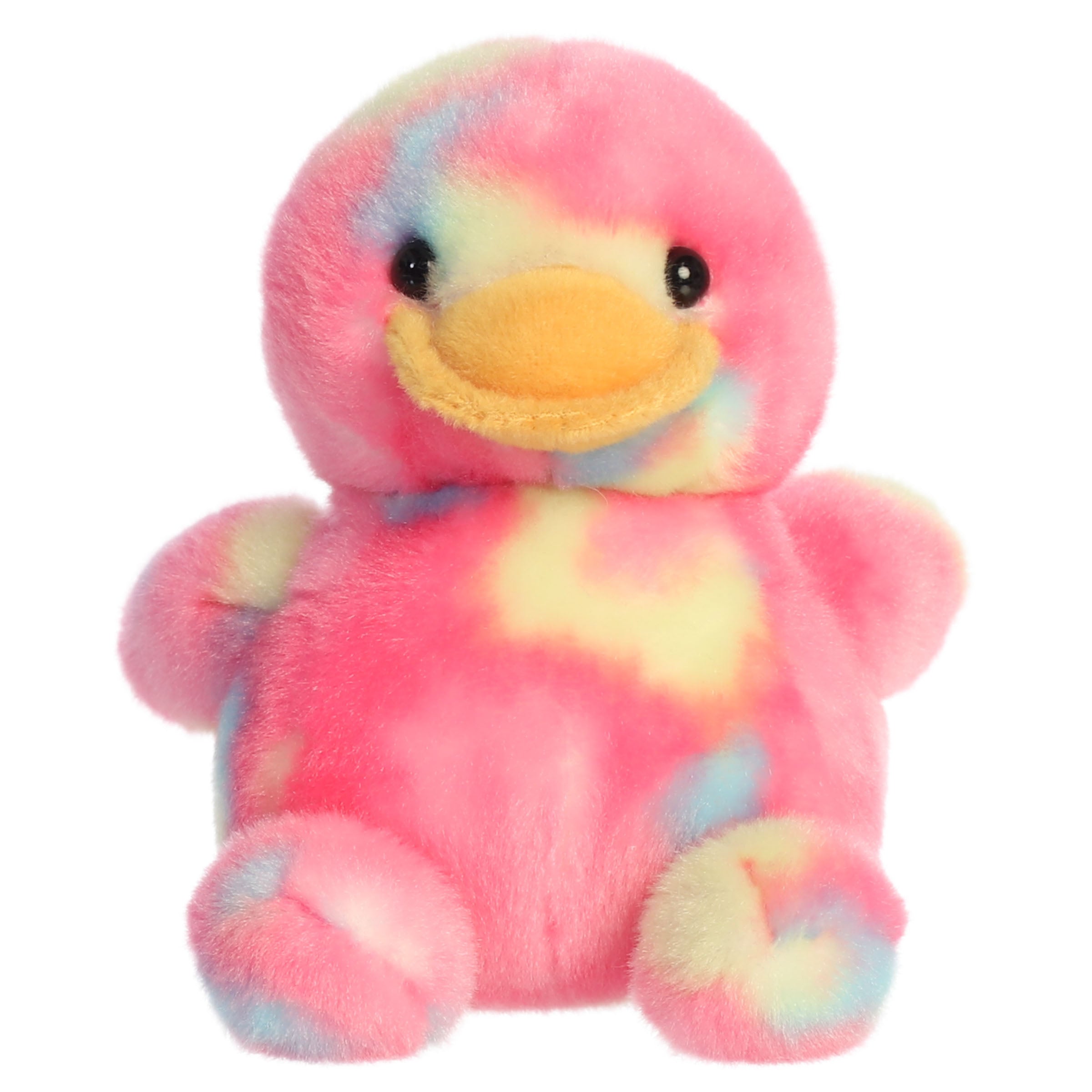 Palm Pals 5 Inch Shimmer the Tie Dye Rubber Ducky Plush Toy