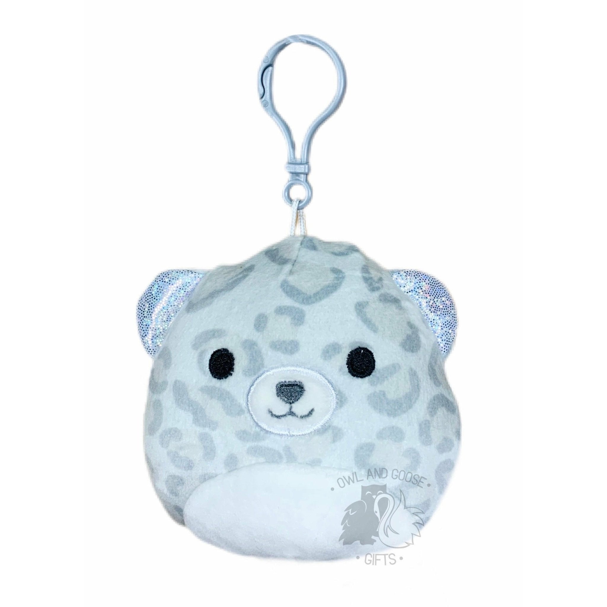 Squishmallow 3.5 Inch Dohna the Leopard Plush Clip