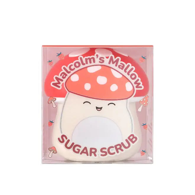 Squishmallow X TONYMOLY Malcolm's Mallow Strawberry Sugar Scrub