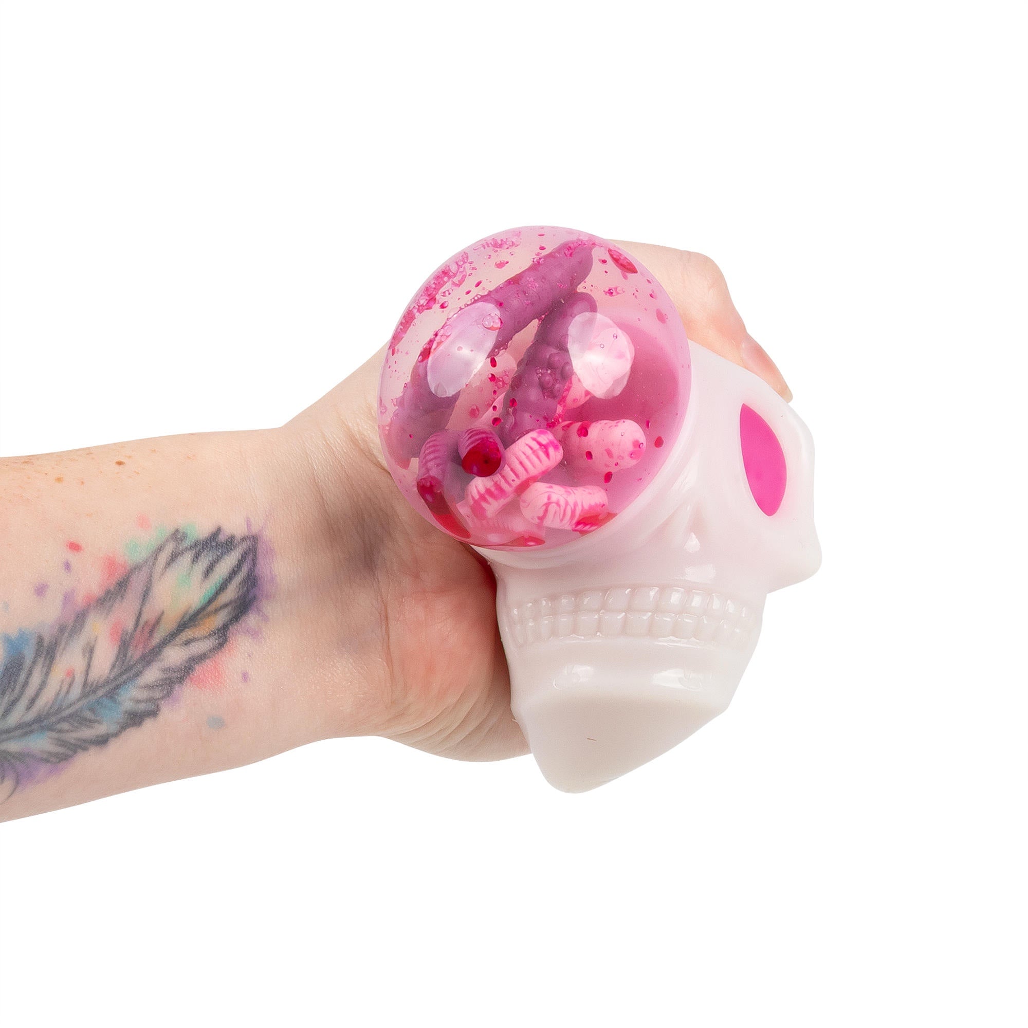 Scrunchems Squeezy Skull of Horrors Halloween Squishy Sensory Toy