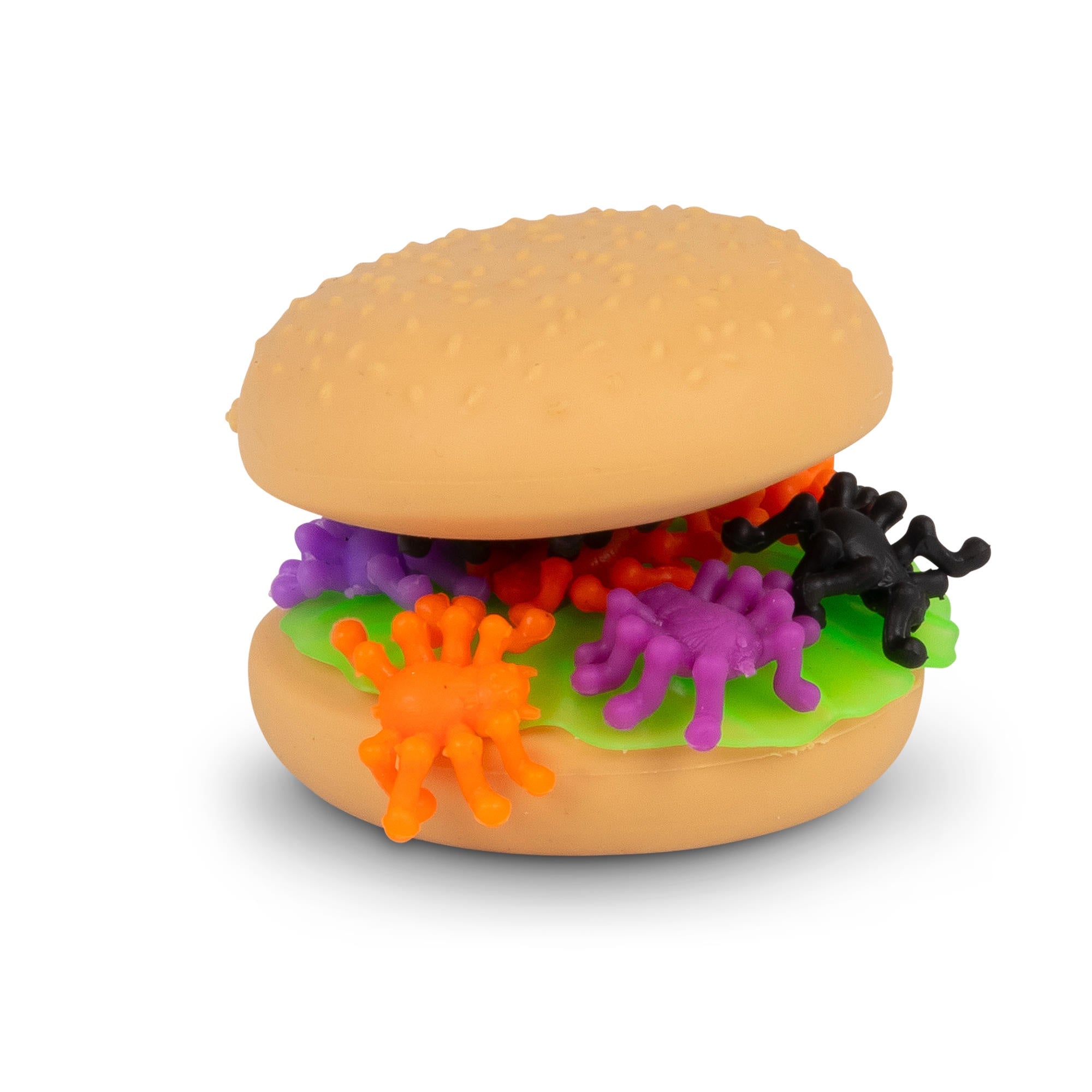 Scrunchems Spooky Spider Burger Halloween Squishy Sensory Toy