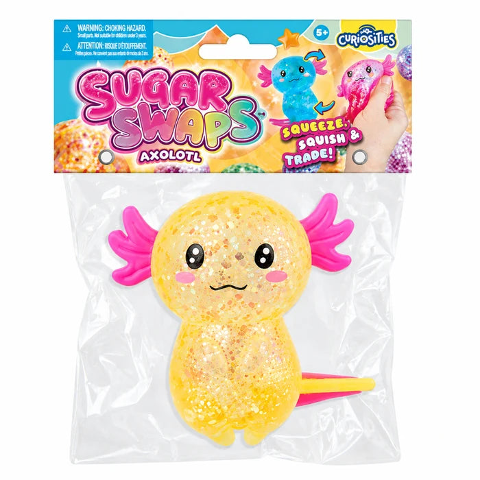 ORB 2.5 Inch Sugar Swaps™ Axolotl Squishy Sensory Toy - Assorted