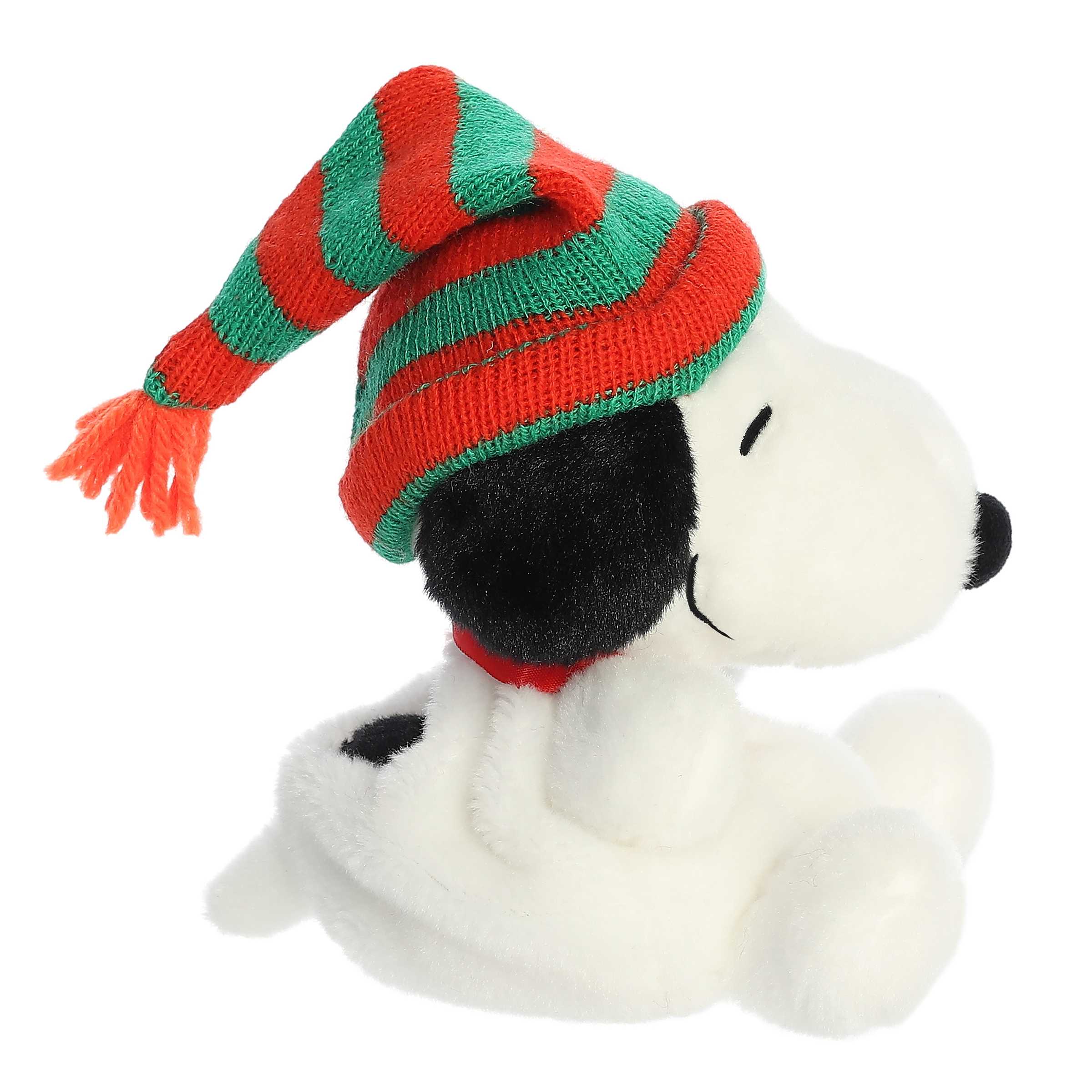 Palm Pals 5 Inch Peanuts Snoopy with Beanie Plush Toy