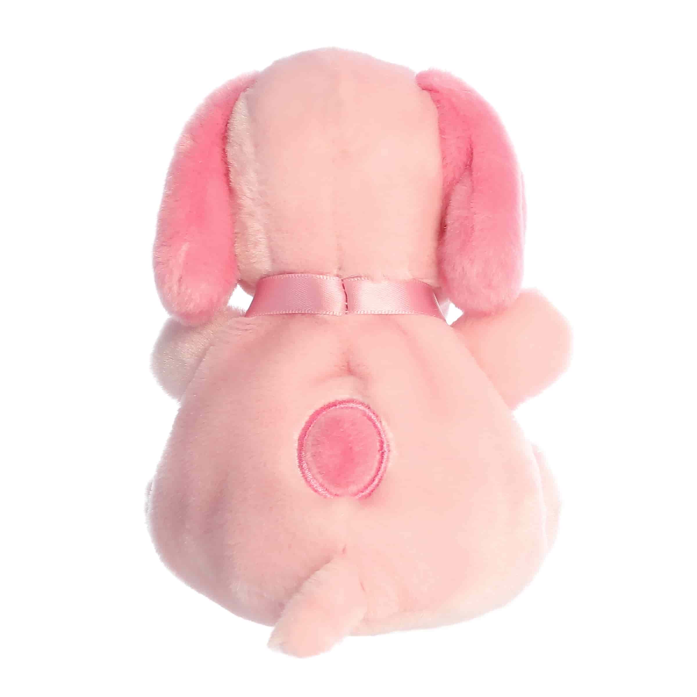 Palm Pals 5 Inch Peanuts Snoopy Spring PINK Plush Toy