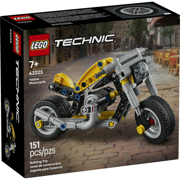 LEGO® Technic™ Yellow Motorcycle 42225