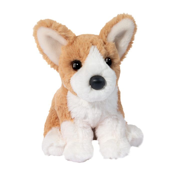 Douglas 7 Inch Cheekie the Corgi MINI Soft Plush Toy