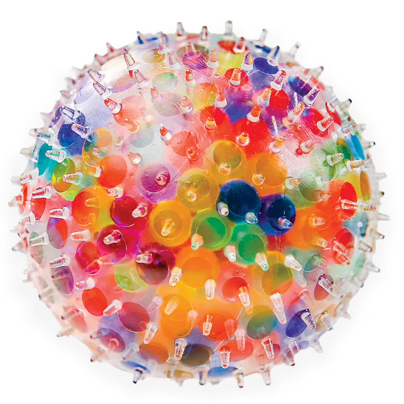 Ja-Ru 2.5 Inch Globbie Spiky Squeeze Ball - Squishy Sensory Toy