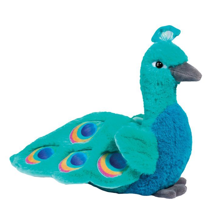 Douglas 10 Inch Pattie the Peacock Soft Plush Toy