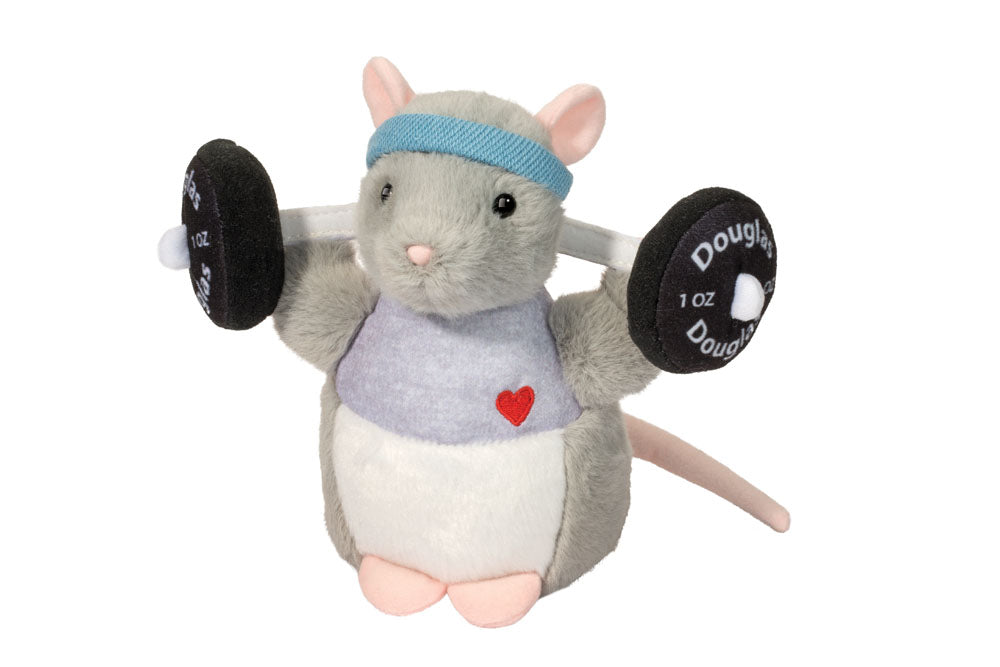 Douglas 7 Inch Jim Rat Plush Toy