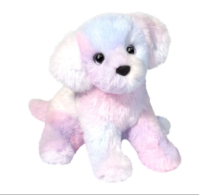Douglas 7 Inch Taffie the Rainbow Dog MINI Soft Plush Toy