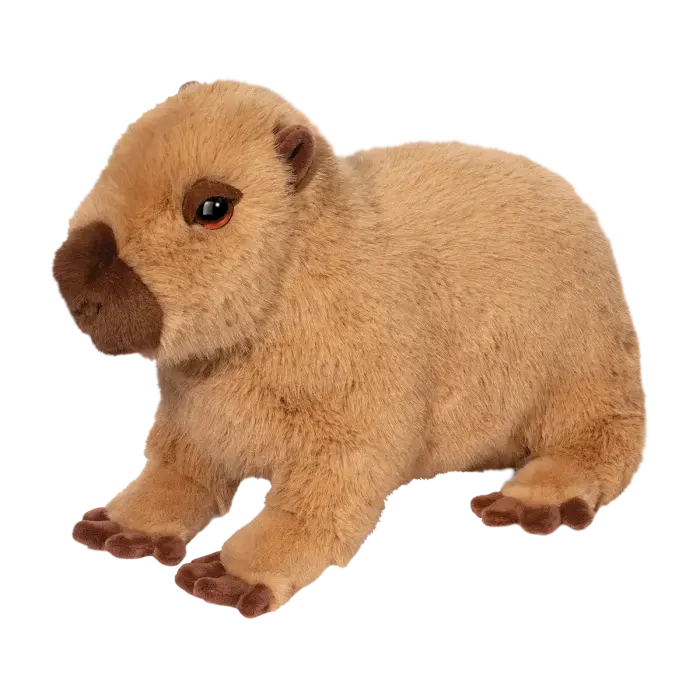 Douglas 13 Inch Chattie the Capybara SUPER Soft Plush Toy