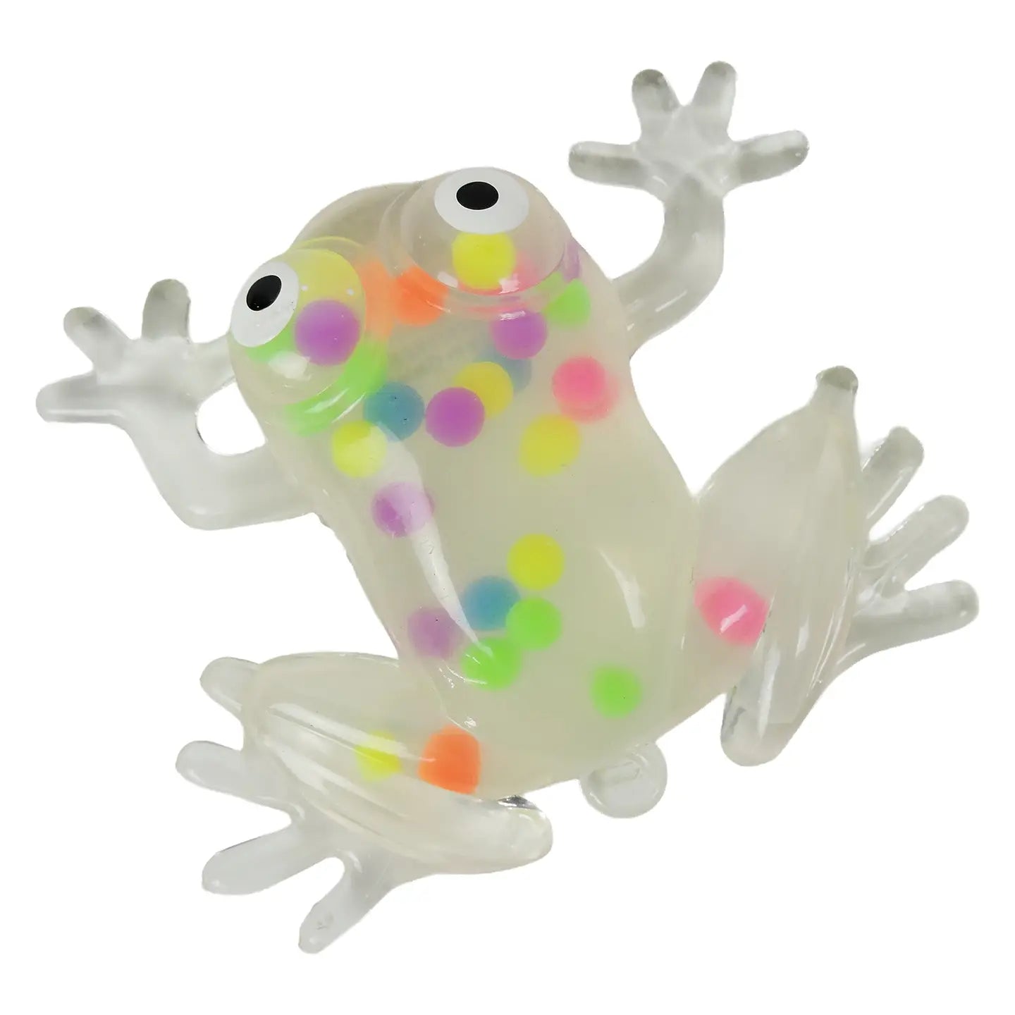 Toysmith Squeezy Frog 4 Inch  Squishy - Sensory Fidget Toy