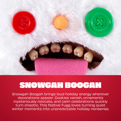 Zuru Fugglers 9 Inch Festive Fuggs Series 2 - Snowgah Boogah
