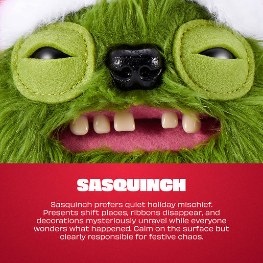 Zuru Fugglers 9 Inch Festive Fuggs Series 2 - Sasquinch