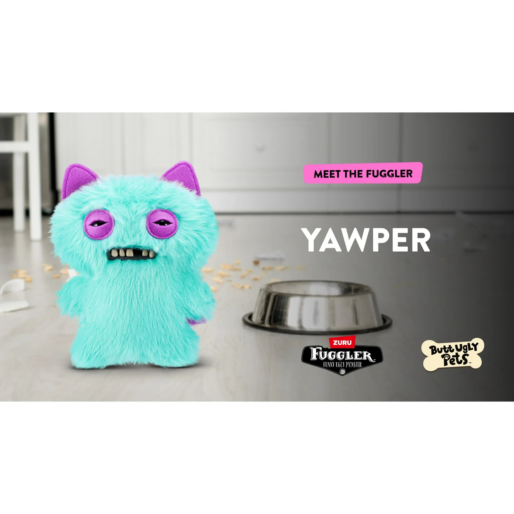 Zuru Fugglers 9 Inch Butt Ugly Pets - Yawper (Pomeranian)