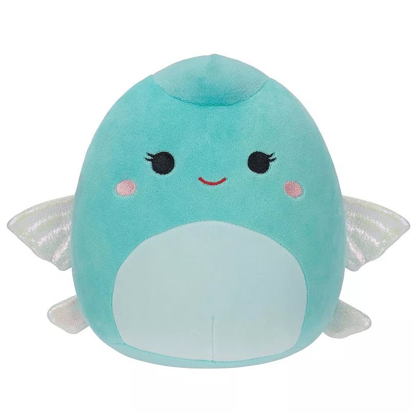 Squishmallow 5 Inch Bette the Flying Fish Plush Toy - Owl & Goose Gifts