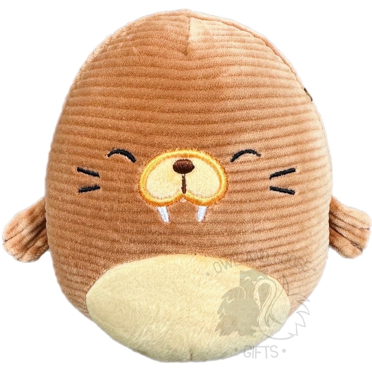Squishmallow 5 Inch Bruce the Walrus Squisharoys Plush Toy - Owl & Goose Gifts