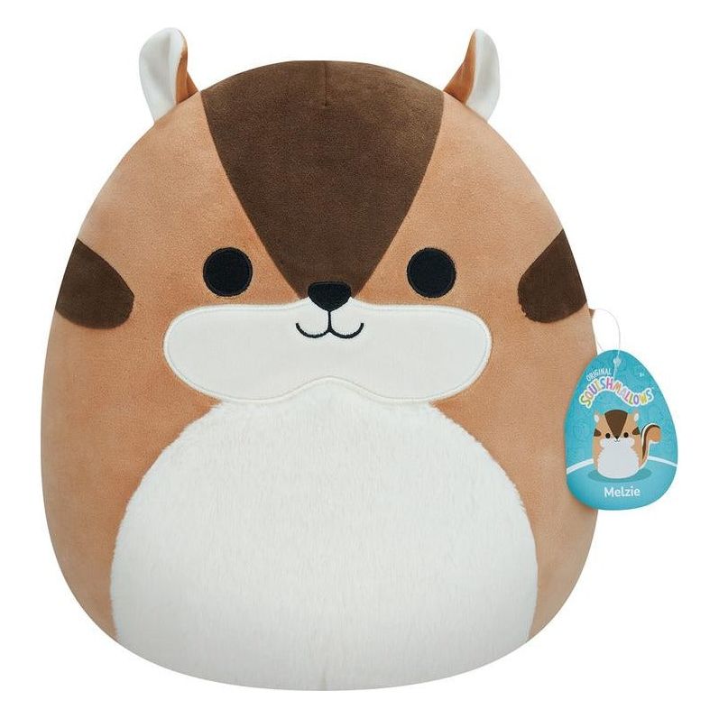 Squishmallow 5 Inch Melzie the Chipmunk Plush Toy - Owl & Goose Gifts