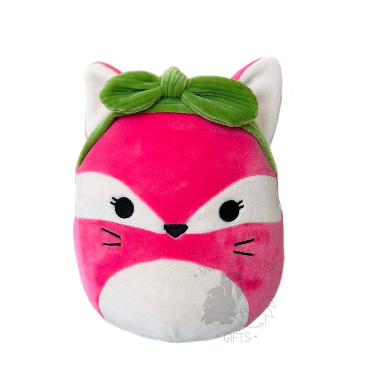 Squishmallow 5 Inch Peyton the Fox with Headband Plush Toy - Owl & Goose Gifts