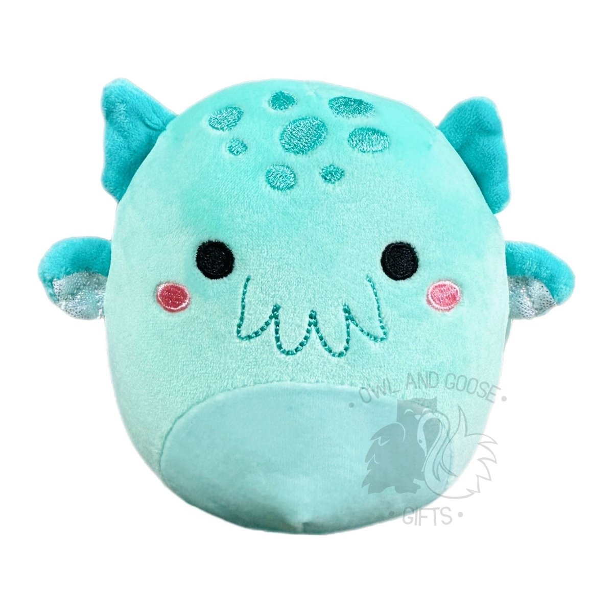 Squishmallow 5 Inch Theotto the Cthulhu Monster Plush Toy - Owl & Goose Gifts