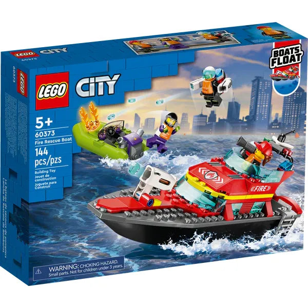LEGO® CITY Fire Rescue Boat 60373