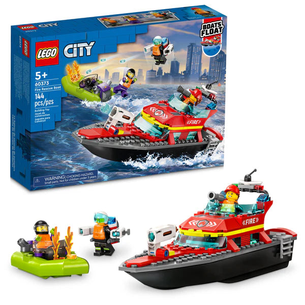 LEGO® CITY Fire Rescue Boat 60373