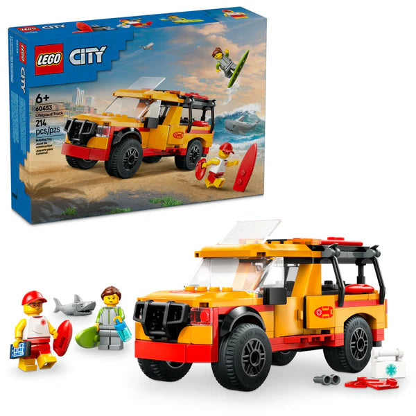LEGO® CITY Lifeguard Beach Rescue Truck 60453