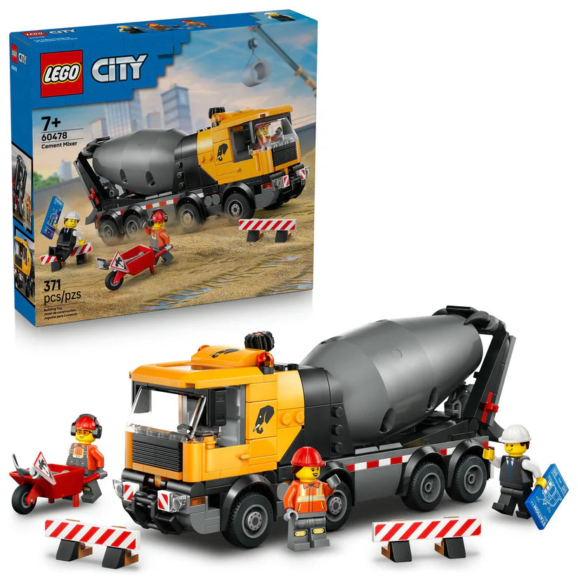 LEGO® CITY Cement Mixer 60478