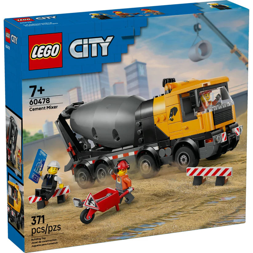 LEGO® CITY Cement Mixer 60478