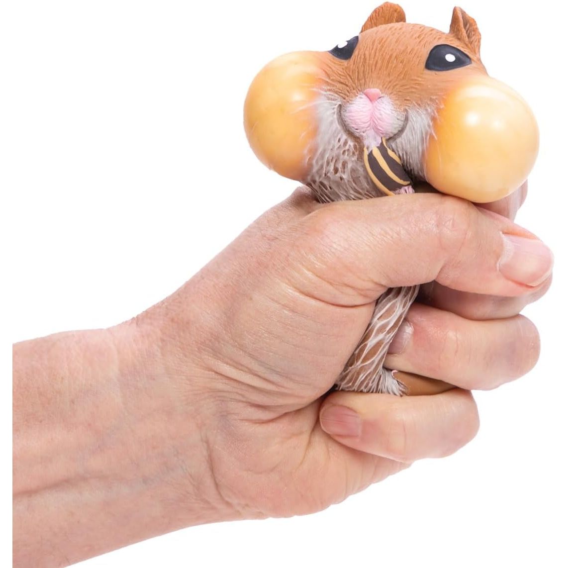 Schylling Chonky Cheeks Hamster - Squishy Squeeze Fidget Toy