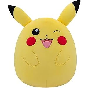 Squishmallow 20 Inch Pokemon Winking Pikachu Plush Toy