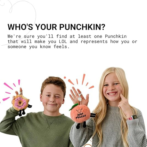Punchkins Bites - Just Peachy Plush Clip