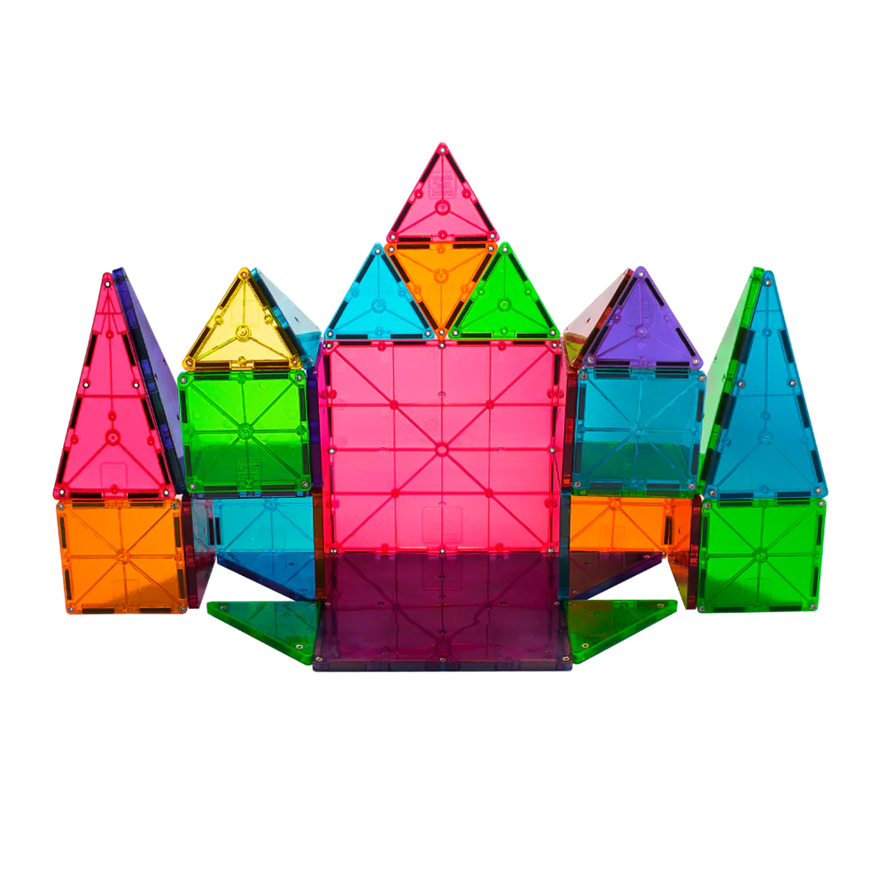 Magna-Tiles Classic - 32 Piece Magnet Block Building Set